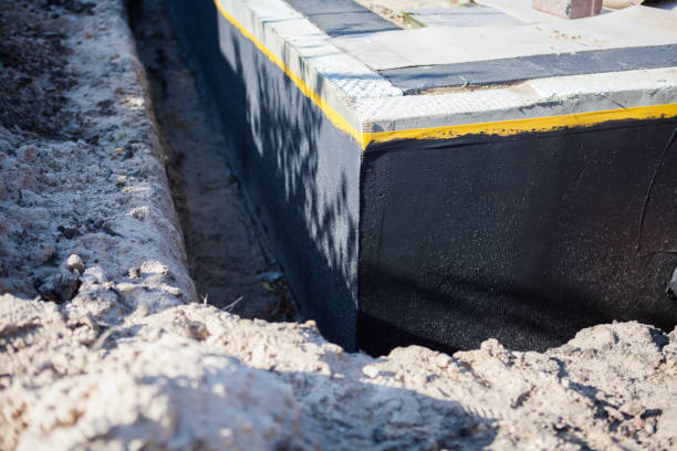 SJ Waterproofing Pros completing home waterproofing near Dublin, IN